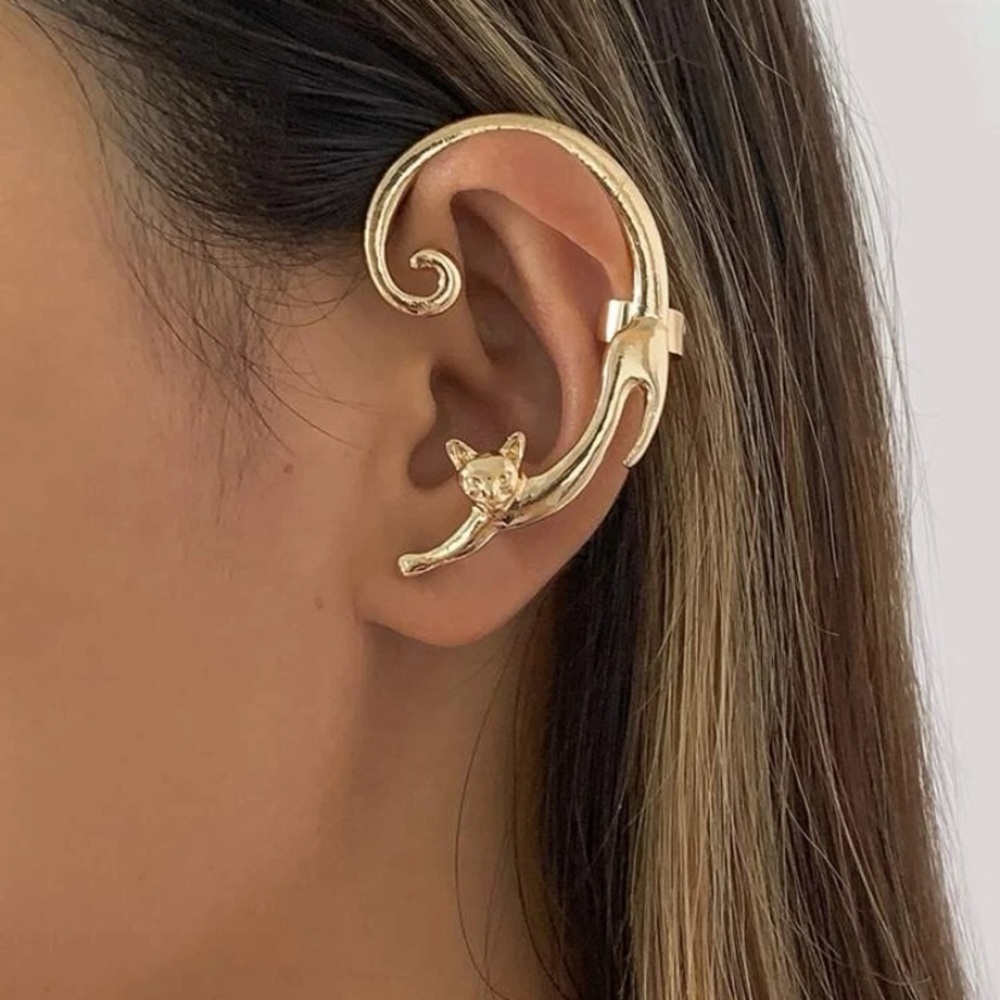 Cat design ear wrap